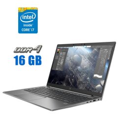 Ультрабук HP ZBook Firefly 14 G8 / 14" (1920x1080) IPS / Intel Core i7-1185G7 (4 (8) ядра по 3.0 - 4.8 GHz) / 16 GB DDR4 / 256 GB SSD M.2 / Intel Iris Xe Graphics / WebCam 