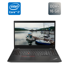 Ультрабук Lenovo ThinkPad T580 / 15.6" (1920x1080) IPS / Intel Core i7-8650U (4 (8) ядра по 1.9 - 4.2 GHz) / 16 GB DDR4 / 512 GB SSD / Intel UHD Graphics 620 / WebCam / TouchID / Windows 10
