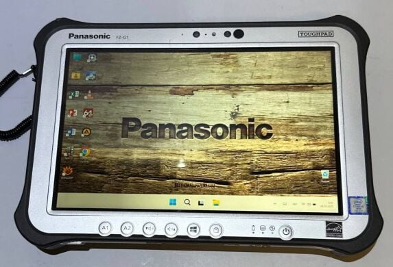 Захищений планшет Panasonic Toughpad FZ-G1 / 10.1" (1920x1200) IPS Touch / Intel Core i5-7300U (2 (4) ядра по 2.6 - 3.5 GHz) / 8 GB DDR3 / 256 GB SSD / Intel HD Graphics 620 / WebCam / Win 11 Pro
