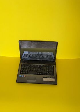 Ноутбук Б-клас Acer Aspire 7741G / 17.3" (1600x900) TN / Intel Core i3-370M (2 (4) ядра по 2.4 GHz) / 8 GB DDR3 / 512 GB SSD NEW / ATI Mobility Radeon HD 5470, 512 MB GDDR3, 64-bit / WebCam / HDMI