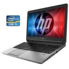 Ноутбук Б-класс HP ProBook 650 G1 / 15.6" (1920x1080) TN / Intel Core i5-4200M (2 (4) ядра по 2.5 - 3.1 GHz) / 8 GB DDR3 / 500 GB HDD / Intel HD Graphics 4600 / WebCam / АКБ не держит