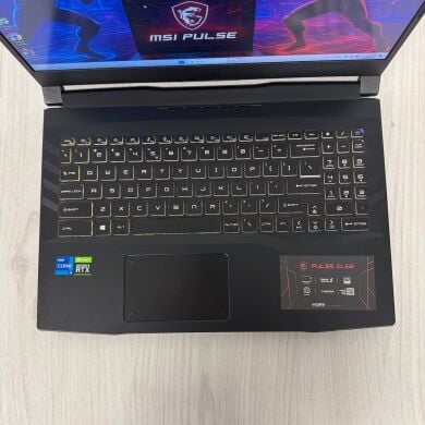 Ігровий ноутбук Б-клас MSI Pulse GL66 11UGKV / 15.6" (1920x1080) IPS / Intel Core i7-11800H (8 (16) ядер по 1.9 - 4.6 GHz) / 16 GB DDR4 / 512 GB SSD NVMe / nVidia GeForce RTX 3070, 8 GB GDDR6, 256-bit / WebCam