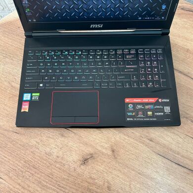 Игровой ноутбук MSI Raider GE63 RGB 9SG / 15.6" (1920x1080) IPS / Intel Core i7-9750H (6 (12) ядер по 2.6 - 4.5 GHz) / 16 GB DDR4 / 512 GB SSD / nVidia GeForce RTX 2080, 8 GB GDDR6, 256-bit / WebCam