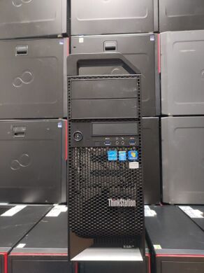 Робоча станція Lenovo ThinkStation S30 Tower / Intel Xeon E5-1650 v2 (6 (12) ядер по 3.5 - 3.9 GHz) / 32 GB DDR3 / 1000 GB HDD / nVidia Quadro K4000, 3 GB GDDR5, 192-bit / 610W / DVI / DisplayPort