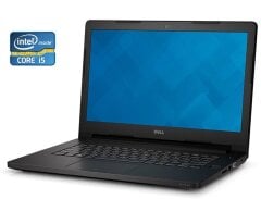 Ноутбук Dell Latitude 3470 / 14" (1366x768) TN / Intel Core i5-6200U (2 (4) ядра по 2.3 - 2.8 GHz) / 8 GB DDR3 / 120 GB SSD / Intel HD Graphics 520 / WebCam / Без АКБ