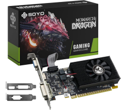 Нова дискретна відеокарта SOYO GeForce GT 740, 4 GB GDDR3, 128-bit / VGA, DVI, HDMI
