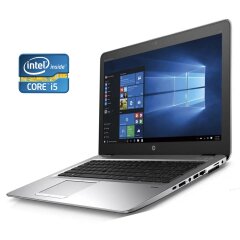 Ноутбук HP EliteBook 850 G3 / 15.6" (1920x1080) TN / Intel Core i5-6200U (2 (4) ядра по 2.3 - 2.8 GHz) / 8 GB DDR4 / 128 GB SSD + 500 GB HDD / Intel HD Graphics 520 / WebCam / Win 10 Pro
