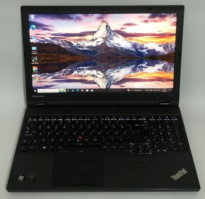 Мобільна робоча станція Б-клас Lenovo ThinkPad W540 / 15.6" (2880x1620) IPS / Intel Core i7-4800MQ (4 (8) ядра по 2.7 - 3.7 GHz) / 16 GB DDR3 / 256 GB SSD / nVidia Quadro K2100M, 2 GB GDDR5, 128-bit / WebCam / Win 10 Pro