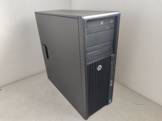 Рабочая станция HP Z420 Workstation Tower / Intel Xeon E5-2658 V2 (10 (20) ядер по 2.4 - 3.0 GHz) / 32 GB DDR3 / 256 GB SSD / nVidia Quadro M2000, 4 GB GDDR5, 128-bit / DVD-ROM