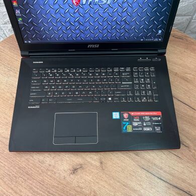 Игровой ноутбук MSI GE72MVR 7RG Apache Pro / 17.3" (1920x1080) IPS / Intel Core i7-7700HQ (4 (8) ядра по 2.8 - 3.8 GHz) / 16 GB DDR4 / 128 GB SSD + 1000 GB HDD / nVidia GeForce GTX 1070, 8 GB GDDR5, 256-bit / WebCam Игровой ноутбук MSI GE72MVR 7RG Apache Pro / 17.3" (1920x1080) IPS / Intel Core i7-7700HQ (4 (8) ядра по 2.8 - 3.8 GHz) / 16 GB DDR4 / 128 GB SSD + 1000 GB HDD / nVidia GeForce GTX 1070, 8 GB GDDR5, 256-bit / WebCam