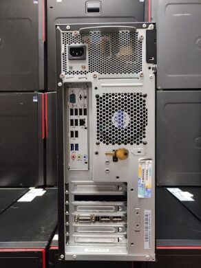 Робоча станція Lenovo ThinkStation S30 Tower / Intel Xeon E5-1650 v2 (6 (12) ядер по 3.5 - 3.9 GHz) / 32 GB DDR3 / 1000 GB HDD / nVidia Quadro K4000, 3 GB GDDR5, 192-bit / 610W / DVI / DisplayPort