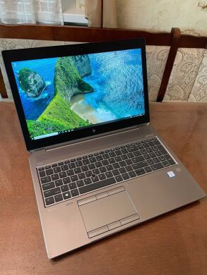 Мобільна робоча станція HP ZBook 15 G6 / 15.6" (1920x1080) IPS / Intel Core i7-9850H (6 (12) ядер по 2.6 - 4.6 GHz) / 16 GB DDR4 / 256 GB SSD / nVidia Quadro T1000, 4 GB GDDR5, 128-bit / WebCam Мобільна робоча станція HP ZBook 15 G6 / 15.6" (1920x1080) IPS / Intel Core i7-9850H (6 (12) ядер по 2.6 - 4.6 GHz) / 16 GB DDR4 / 256 GB SSD / nVidia Quadro T1000, 4 GB GDDR5, 128-bit / WebCam