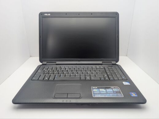 Ноутбук Asus P50IJ / 15.6" (1366x768) TN / Intel Pentium T4500 (2 ядра по 2.3 GHz) / 4 GB DDR3 / 250 GB HDD / Intel HD Graphics 620 / WebCam / DVD-ROM