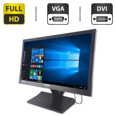 Монитор Samsung S22A200B / 22" (1920x1080) TN / VGA, DVI / VESA 100x100 + Кабель питания Монитор Samsung S22A200B / 22" (1920x1080) TN / VGA, DVI / VESA 100x100 + Кабель питания
