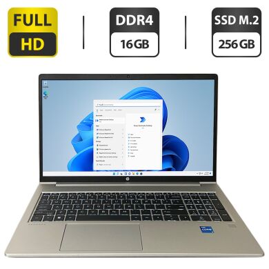 Ультрабук HP ProBook 450 G9 / 15.6" (1920x1080) IPS / Intel Core i5-1235U (10 (12) ядер по 3.3 - 4.4 GHz) / 16 GB DDR4 / 256 GB SSD M.2 / Intel Iris Xe Graphics / WebCam Ультрабук HP ProBook 450 G9 / 15.6" (1920x1080) IPS / Intel Core i5-1235U (10 (12) ядер по 3.3 - 4.4 GHz) / 16 GB DDR4 / 256 GB SSD M.2 / Intel Iris Xe Graphics / WebCam