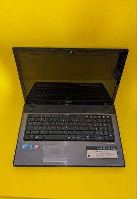Ноутбук Б-клас Acer Aspire 7741G / 17.3" (1600x900) TN / Intel Core i3-370M (2 (4) ядра по 2.4 GHz) / 8 GB DDR3 / 512 GB SSD NEW / ATI Mobility Radeon HD 5470, 512 MB GDDR3, 64-bit / WebCam / HDMI