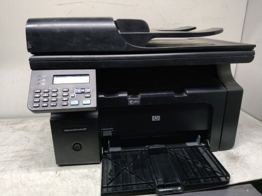 БФП Б-клас HP LaserJet Pro M1214NFH MFP / Лазерний монохромний друк / 600x600 dpi / 18 стр/мин / A4 / USB Type-B, Ethernet / Кабелі у комплекті