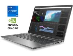 Мобільна робоча станція Б-клас HP ZBook Power 15 G8 / 15.6'' (1920x1080) IPS / Intel Core i7-11850H (8 (16) ядер по 2.5 - 4.8 GHz) / 16 GB DDR4 / 512 GB SSD NVMe / nVidia Quadro T1200, 4 GB GDDR6, 128-bit / WebCam