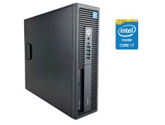 ПК HP ProDesk 600 G2 SFF / Intel Core i7-6700 (4 (8) ядра по 3.4 - 4.0 GHz) / 32 GB DDR4 / 1000 GB SSD / Intel HD Graphics 530 / DVD-ROM / Win 10
