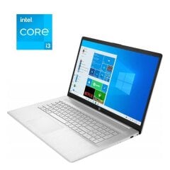 Ноутбук HP 17-cn0013dx / 17.3" (1920x1080) IPS / Intel Core i3-1115G4 (2 (4) ядра по 1.7 - 4.1 GHz) / 32 GB DDR4 / 256 GB SSD M.2 / Intel UHD Graphics / WebCam / Win 11 Home