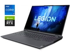 Ігровий ноутбук Lenovo Legion 5 Pro 16IAH7H / 16" (2560x1600) IPS / Intel Core i7-12700H (14 (20) ядер по 3.5 - 4.7 GHz) / 16 GB DDR5 / 1000 GB SSD M.2 / nVidia GeForce RTX 3070, 8 GB GDDR6, 256-bit / WebCam / Win 11 Home