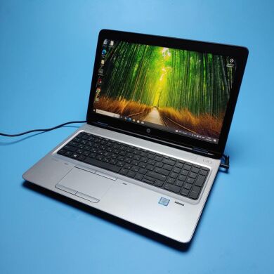 Ноутбук Б-клас HP ProBook 650 G2 / 15.6" (1366x768) TN / Intel Core i5-6300U (2 (4) ядра по 2.4 - 3.0 GHz) / 8 GB DDR4 / 480 GB SSD / AMD Radeon R7 M365X, 2 GB GDDR5, 128-bit / WebCam / Win 10 Pro
