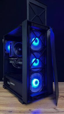 Збірка під замовлення: новий ігровий ПК Montech Air 1000 Premium Black Tower / AMD Ryzen 7 7700 (8 (16) ядер по 3.8 - 5.3 GHz) / 32 GB DDR5 / 1000 GB SSD M.2 / nVidia GeForce RTX 5070 Ti, 16 GB GDDR7, 256-bit / 850W