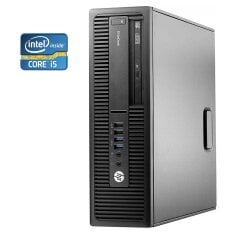 ПК HP EliteDesk 800 G2 SFF / Intel Core i5-6500 (4 ядра по 3.2 - 3.6 GHz) / 8 GB DDR4 / 500 GB HDD / Intel HD Graphics 530 / DVD-ROM