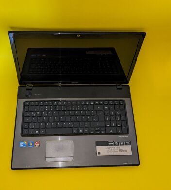 Ноутбук Б-клас Acer Aspire 7741G / 17.3" (1600x900) TN / Intel Core i3-370M (2 (4) ядра по 2.4 GHz) / 8 GB DDR3 / 512 GB SSD NEW / ATI Mobility Radeon HD 5470, 512 MB GDDR3, 64-bit / WebCam / HDMI