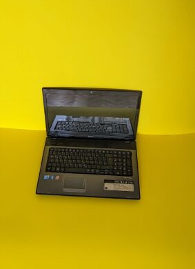 Ноутбук Б-клас Acer Aspire 7741G / 17.3" (1600x900) TN / Intel Core i3-370M (2 (4) ядра по 2.4 GHz) / 8 GB DDR3 / 512 GB SSD NEW / ATI Mobility Radeon HD 5470, 512 MB GDDR3, 64-bit / WebCam / HDMI