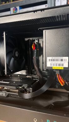 Сборка под заказ: новый игровой ПК DeepCool CH160 Black Tower / AMD Ryzen 7 5700X (8 (16) ядер по 3.4 - 4.6 GHz) / 32 GB DDR4 / 1000 GB SSD M.2 / nVidia GeForce RTX 4060, 8 GB GDDR6, 128-bit / 550W
