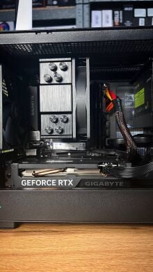 Сборка под заказ: новый игровой ПК DeepCool CH160 Black Tower / AMD Ryzen 7 5700X (8 (16) ядер по 3.4 - 4.6 GHz) / 32 GB DDR4 / 1000 GB SSD M.2 / nVidia GeForce RTX 4060, 8 GB GDDR6, 128-bit / 550W