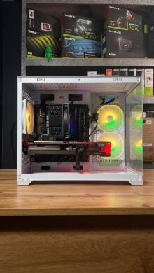 Збірка під замовлення: ігровий ПК Gamdias Aura GC10M ARGB White Tower / Intel Core i5-12400F (6 (12) ядер по 2.5 - 4.4 GHz) / 16 GB DDR4 / 1000 GB SSD M.2 / AMD Radeon RX 6700 XT, 12 GB GDDR6, 192-bit / 650W