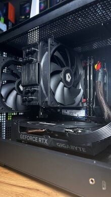 Сборка под заказ: новый игровой ПК DeepCool CH160 Black Tower / AMD Ryzen 7 5700X (8 (16) ядер по 3.4 - 4.6 GHz) / 32 GB DDR4 / 1000 GB SSD M.2 / nVidia GeForce RTX 4060, 8 GB GDDR6, 128-bit / 550W
