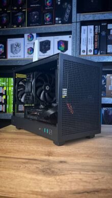 Сборка под заказ: новый игровой ПК DeepCool CH160 Black Tower / AMD Ryzen 7 5700X (8 (16) ядер по 3.4 - 4.6 GHz) / 32 GB DDR4 / 1000 GB SSD M.2 / nVidia GeForce RTX 4060, 8 GB GDDR6, 128-bit / 550W