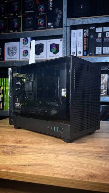 Сборка под заказ: новый игровой ПК DeepCool CH160 Black Tower / AMD Ryzen 7 5700X (8 (16) ядер по 3.4 - 4.6 GHz) / 32 GB DDR4 / 1000 GB SSD M.2 / nVidia GeForce RTX 4060, 8 GB GDDR6, 128-bit / 550W
