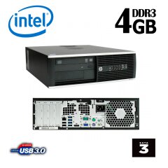 HP 6300 Ellite SFF / Intel Pentium G2020 (2 ядра по 2.9GHz) / 4GB DDR3 / 250GB HDD / USB 3.0 