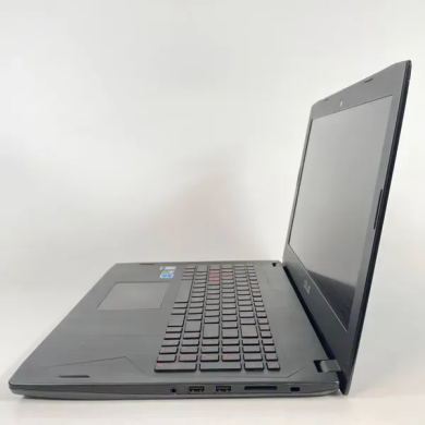 Игровой ноутбук Б-класс Asus ROG Strix GL502V / 15.6" (1920x1080) IPS / Intel Core i7-7700HQ (4 (8) ядра по 2.8 - 3.8 GHz) / 16 GB DDR4 / 512 GB SSD / nVidia GeForce GTX 1060, 6 GB GDDR5, 192-bit / WebCam / HDMI Игровой ноутбук Б-класс Asus ROG Strix GL502V / 15.6" (1920x1080) IPS / Intel Core i7-7700HQ (4 (8) ядра по 2.8 - 3.8 GHz) / 16 GB DDR4 / 512 GB SSD / nVidia GeForce GTX 1060, 6 GB GDDR5, 192-bit / WebCam / HDMI