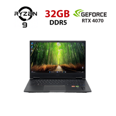 Ігровий ноутбук Б-клас HP Omen 16-xf0033dx / 16" (1920x1080) IPS / AMD Ryzen 9 7940HS (8 (16) ядер по 4.0 - 5.2 GHz) / 32 GB DDR5 / 2048 GB SSD / nVidia GeForce RTX 4070, 8 GB GDDR6, 128-bit / WebCam