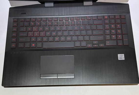 Ігровий ноутбук Б-клас HP Omen 17-cb1097nr / 17.3" (1920x1080) IPS / Intel Core i7-10750H (6 (12) ядер по 2.6 - 5.0 GHz) / 32 GB DDR4 / 512 GB SSD + 1000 GB HDD / nVidia GeForce RTX 2060, 6 GB GDDR6, 192-bit / WebCam Ігровий ноутбук Б-клас HP Omen 17-cb1097nr / 17.3" (1920x1080) IPS / Intel Core i7-10750H (6 (12) ядер по 2.6 - 5.0 GHz) / 32 GB DDR4 / 512 GB SSD + 1000 GB HDD / nVidia GeForce RTX 2060, 6 GB GDDR6, 192-bit / WebCam