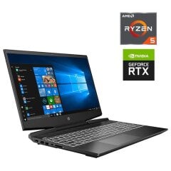 Ігровий ноутбук HP Pavilion Gaming 15-EС2823NO / 15.6" (1920x1080) IPS / AMD Ryzen 5 5600H (6 (12) ядер по 3.3 - 4.2 GHz) / 16 GB DDR4 / 1000 GB SSD / nVidia GeForce RTX 3050, 4 GB GDDR6, 128-bit / WebCam