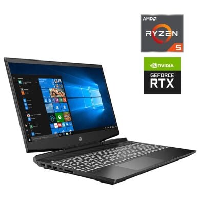 Игровой ноутбук HP Pavilion Gaming 15-EС2823NO / 15.6" (1920x1080) IPS / AMD Ryzen 5 5600H (6 (12) ядер по 3.3 - 4.2 GHz) / 16 GB DDR4 / 1000 GB SSD / nVidia GeForce RTX 3050, 4 GB GDDR6, 128-bit / WebCam