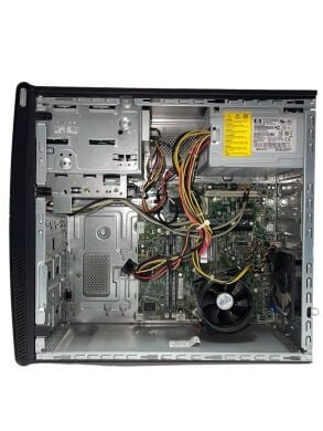 Комплект ПК: HP 500B Tower / Intel Core 2 Duo E7500 (2 ядра по 2.93 GHz) / 4 GB DDR3 / 250 GB HDD / Intel Graphics / DVD-ROM + Монітор Acer V193HQV / 19" (1366x768) TN / VGA + Клавіатура, мишка, кабелі підключення