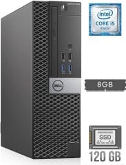 Компьютер Dell OptiPlex 5040 SFF / Intel Core i5-6500 (4 ядра по 3.2 -3.6 GHz) / 8 GB DDR3 / 120 GB SSD / Intel HD Graphics 530 / 180W / DVD-RW / DisplayPort / HDMI