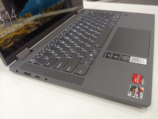 Lenovo IdeaPad Flex 5 - 14ARE05 / 14" (1920x1080) Touch IPS / AMD Ryzen 5 4500U (6 ядер по 2.3 - 4.0 GHz) / 8 GB DDR4 / 256 GB SSD / WebCam