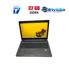 Мобильная рабочая станция HP ZBook 15 G6 / 15.6" (1920x1080) IPS / Intel Core i7-9850H (6 (12) ядра по 2.6 - 4.6 GHz) / 32 GB DDR4 / 512 GB SSD / nVidia Quadro T1000, 4 GB GDDR5, 128-bit / WebCam