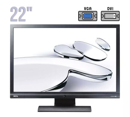 Монитор Б-класс BenQ G2200W / 22" (1680x1050) TN / VGA, DVI / VESA 100x100