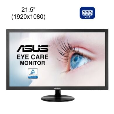 Новый монитор Asus VP228DE Black / 21.5" (1920x1080) TN LED / VGA