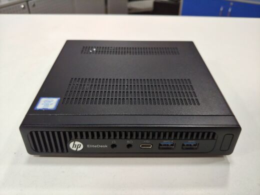 Неттоп HP EliteDesk 800 G2 Desktop Mini / Intel Core i7-6700 (4 (8) ядра по 3.4 - 4.0 GHz) / 8 GB DDR4 / 240 GB SSD / Intel HD Graphics 530