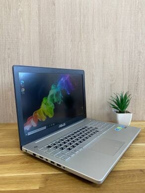 Ноутбук Б-класс Asus N550J / 15.6" (1920x1080) TN / Intel Core i7-4700HQ (4 (8) ядра по 2.4 - 3.4 GHz) / 16 GB DDR3 / 128 GB SSD / nVidia GeForce GT 750M, 2 GB GDDR5, 128-bit / WebCam